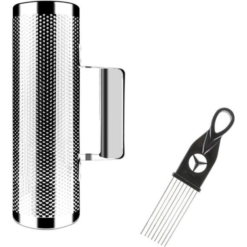 Guiro Shaker Stainless Steel 8" 3" Percussion Guiro Musical Instruments